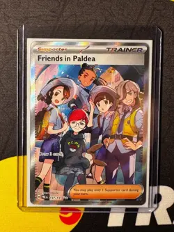Friends in Paldea Illustration Rare 137/131 Pokemon Prismatic Evolutions Card NM - Image 3