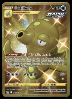 Pokemon Cards Octillery 178/163 Battle Styles Secret Rare NM *1 - Image 1