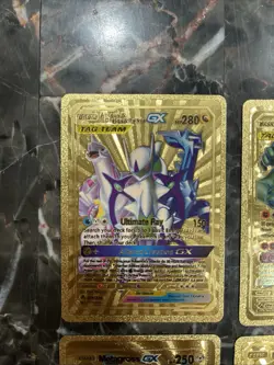 Pokemon Pikachu Gold Foil Cards All Different Cards Types 15 Cards In Total - Image 2