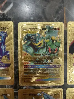 Pokemon Pikachu Gold Foil Cards All Different Cards Types 15 Cards In Total - Image 3