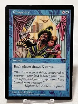 Prosperity - Visions ~LP~ Magic The Gathering MTG - Image 1