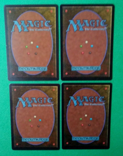 Magic the Gathering MTG Revised DRAIN POWER X4 (2 NM & 2 LP/EX) 1994 Vintage - Image 4