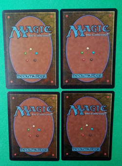 Magic the Gathering MTG Revised DRAIN POWER X4 (2 NM & 2 LP/EX) 1994 Vintage - Image 5