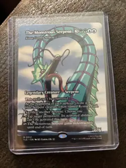 The Monstrous Serpent/Koma, Cosmos Serpent (Borderless) Avatar: TLA Regular - Image 1