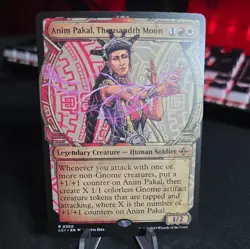 MTG Anim Pakal, Thousandth Moon Lost Caverns of Ixalan NM Showcase - Image 1