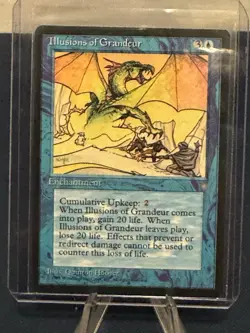 MTG - Magic The Gathering - Illusions Of Grandeur - Ice Age - NP/NM! - Image 3
