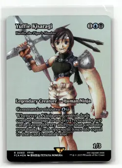 Yuffie Kisaragi - Yuriko, the Tiger's Shadow (Showcase) 60 Foil R FINAL FANTASY: - Image 1