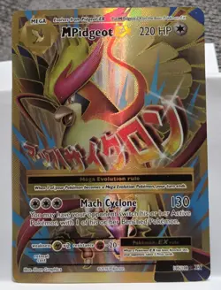 Pokemon TCG Mega-Pidgeot-EX XY Evolutions 105/108 Holo Full Art - Image 1
