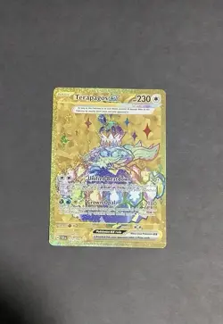 Pokemon TCG Terapagos EX Card 173/142 Stellar Crown Holo - Image 1