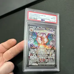 Pokemon TCG Charizard ex Special Illustration Rare PSA 8 Obsidian Flames Holo - Image 1