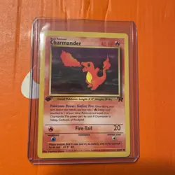 Pokemon Team Rocket Set 1st Edition Charmander 50/82 Vintage WOTC - Image 1
