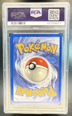 2004 Pokemon EX Team Rocket Returns Magikarp #65/109 Reverse Foil PSA 7 - Image 2