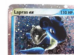 NM/M Lapras ex 99/109 Pokemon Ruby & Sapphire Holo Ultra Rare Partial Swirls - Image 5
