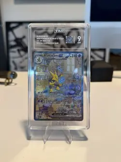 Pokemon Alakazam EX 201/165 SV Scarlet & Violet 151 TAG 9 - Image 1
