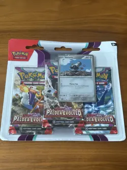 Paldea Evolved Triple Blister - Pokemon TCG - New & Sealed - Image 1