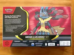 Pokemon TCG: Mega Lucario ex Premium Figure Collection Box - Lot of 4 (Sealed) - Image 3