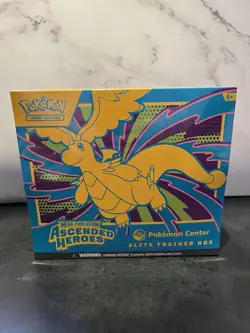 Pokemon TCG: Ascended Heroes Pokemon Center Exclusive ETB - Factory Sealed - New - Image 1