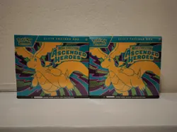 X2 Pokemon TCG: Mega Evolution Ascended Heroes Pokemon Center ETB IN HAND 🔥✅ - Image 1