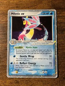 Pokemon TCG Milotic EX Emerald 96/106 Holo Holo Rare DMG - Image 1