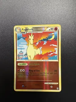 Pokemon TCG Rapidash Triumphant 8/102 Reverse Holo Holo Rare - Image 2