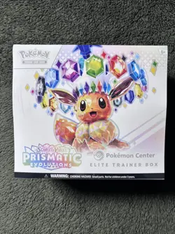 Pokemon TCG Prismatic Evolutions | Pokemon Center | ETB Elite Trainer Box - Image 1