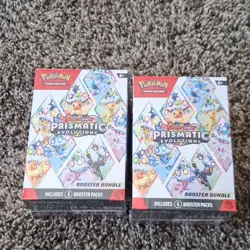 Pokemon Prismatic Evolutions Booster Bundle 2x Box TCG English 2025 - Image 1