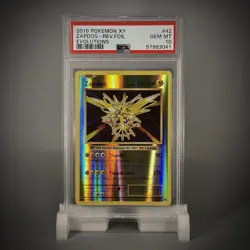Pokemon PSA 10 GEM MINT - Zapdos Reverse Holo Foil 2016 - XY Evolutions 42/108 - Image 1