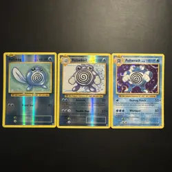 Pokemon TCG Poliwag Set XY Evolutions 2016 Reverse Holo Foil - Image 1