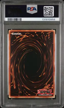 2007 YU-GI-OH! PREM PACK #EN001 MAGICIAN OF BLACK CHAOS PSA 9 - Image 2