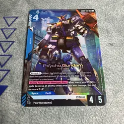 Gundam Card Game TCG - Psycho Gundam - Dual Impact - GD02-001 LR - NM - Image 2