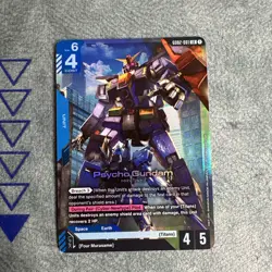 Gundam Card Game TCG - Psycho Gundam - Dual Impact - GD02-001 LR - NM - Image 3
