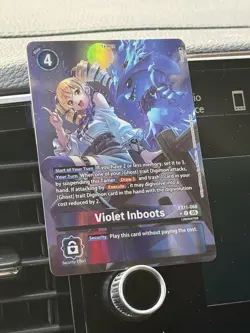 Digimon Card Game Violet Inboots (Alternate Art) Rare Dawn of Liberator EX11-068 - Image 1