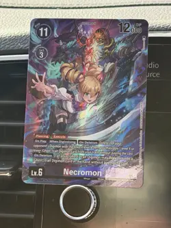 Digimon Card Game Necromon EX11-051 SR Alternate Art NM - Image 2