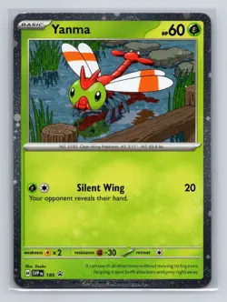 Yanma Holo Promo SVP SV: Scarlet & Violet Promo Cards 185 NM - Image 1