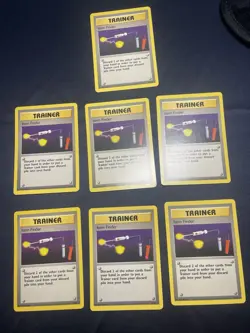 Item Finder 74/102 - Base Set (LP) 7 Card Lot - Image 1