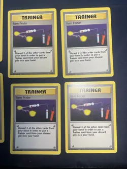 Item Finder 74/102 - Base Set (LP) 7 Card Lot - Image 4