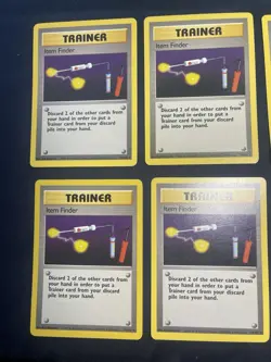 Item Finder 74/102 - Base Set (LP) 7 Card Lot - Image 5