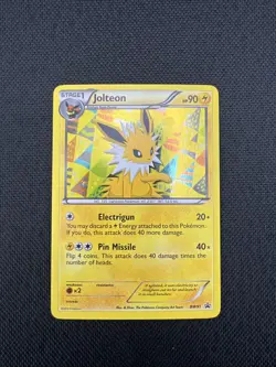 Jolteon BW91 Black Star Promo 2013 Holo Rare Pokemon Card TCG - LP - Image 1