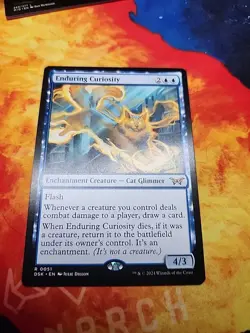 Enduring Curiosity - Duskmourn: House of Horror (DSK) - NM - Image 1