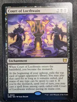 Court of Locthwain - Wilds of Eldraine Commander (MTG) - Image 1