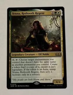 MTG Yenna, Redtooth Regent - Wilds of Eldraine NM - Image 1