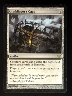MTG - Grafdigger's Cage - LP - Dark Ascension #149 - RARE - EN - REG - Image 1