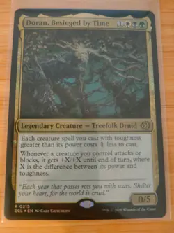 MTG Doran, Besieged by Time (FOIL) 0215 Lorwyn Eclipsed M/NM Free UK P&P - Image 1
