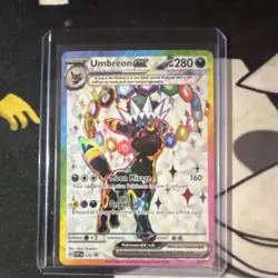 Pokemon Umbreon GX SVP176 SVP: Scarlet & Violet Promo Full Art Holo 280 HP TCG - Image 1