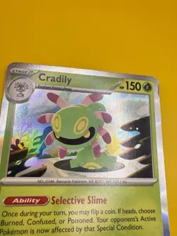 Cradily 996/142 Holo Rare Stellar Crown Pokemon Card - Image 5