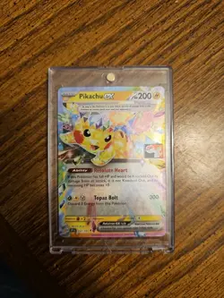 Pikachu EX 057/191 Play! Pokemon League Stamp Promo Prize Pack 7 FRESH PULL - Image 1