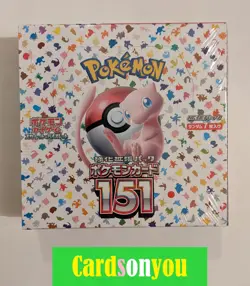Pokemon 2023 ° Mew 151 SV2A ° Japanese sealed display ° 20 Boosters - Image 1