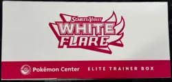 Pokemon TCG White Flare Pokemon Center Elite Trainer Box ETB - New & Sealed - Image 2