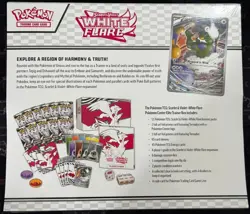 Pokemon TCG White Flare Pokemon Center Elite Trainer Box ETB - New & Sealed - Image 4