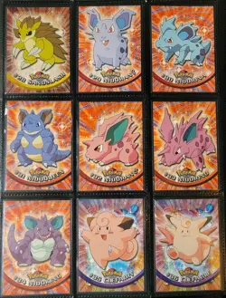 **MP! MIXED** Label 1999 Topps Pokemon Series 1 COMPLETE SET 90/90 - READ 4 DESC - Image 5